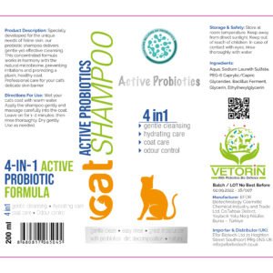 Probiotic Cat Shampoo