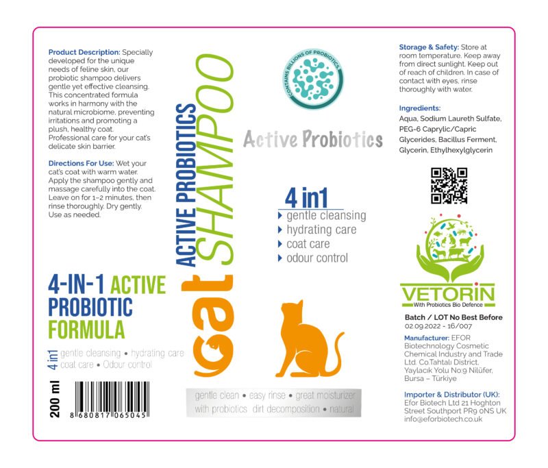 Probiotic Cat Shampoo
