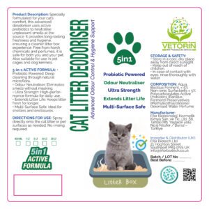 Cat Litter Cleaner and Deodorizer